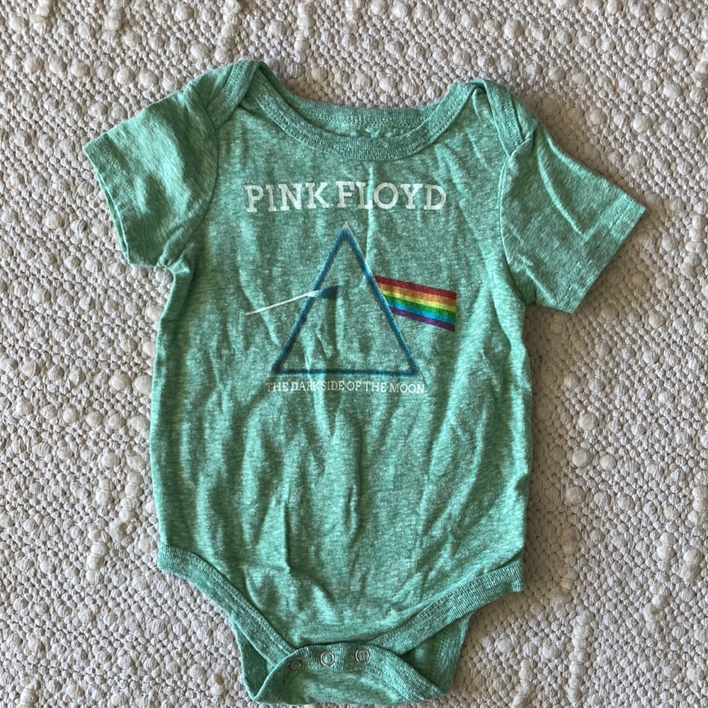 Pink Floyd Infant Onsie Green Size 12 month